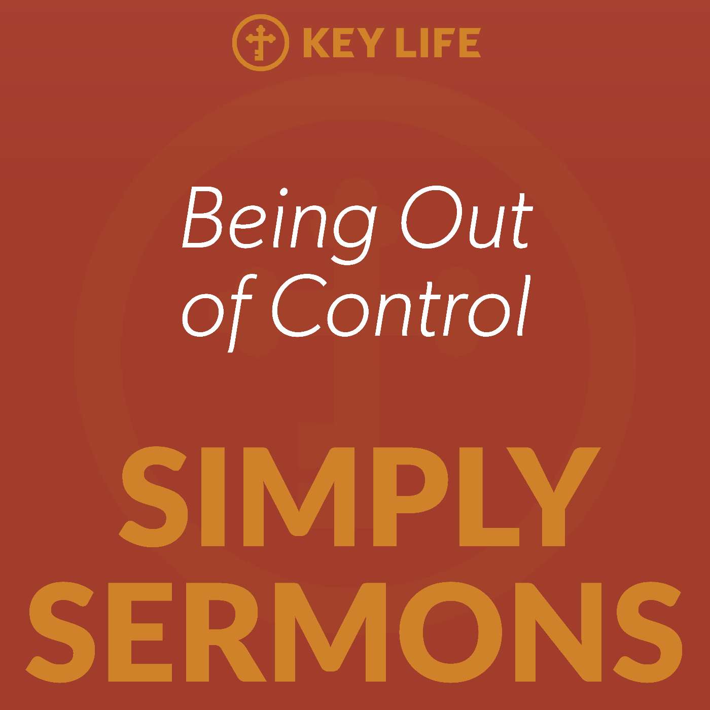 Being Out of Control – Steve Brown